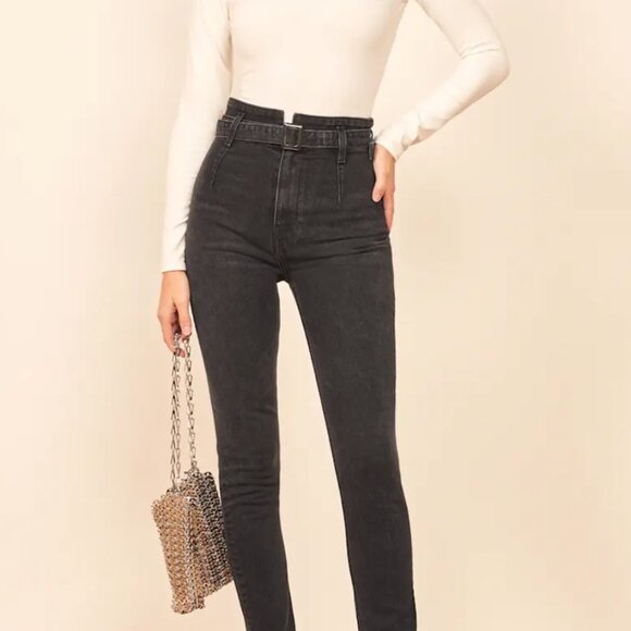 Reformation Kayo High and Skinny, Size 26 (NWT) - Picture 1 of 9